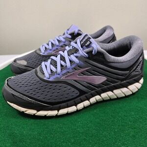 Brooks Ariel 18 Running Shoes Womens 8 Medium B Gray/Purple 1202711B039 Clean!